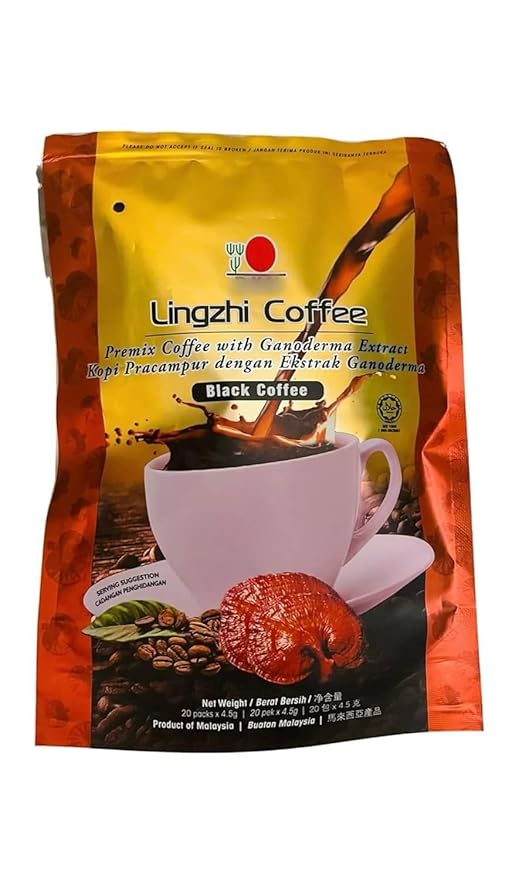 Digitaldive DXN Lingzhi BLACK Coffee 2 in 1 With Ganoderma Extract (3 Pack)