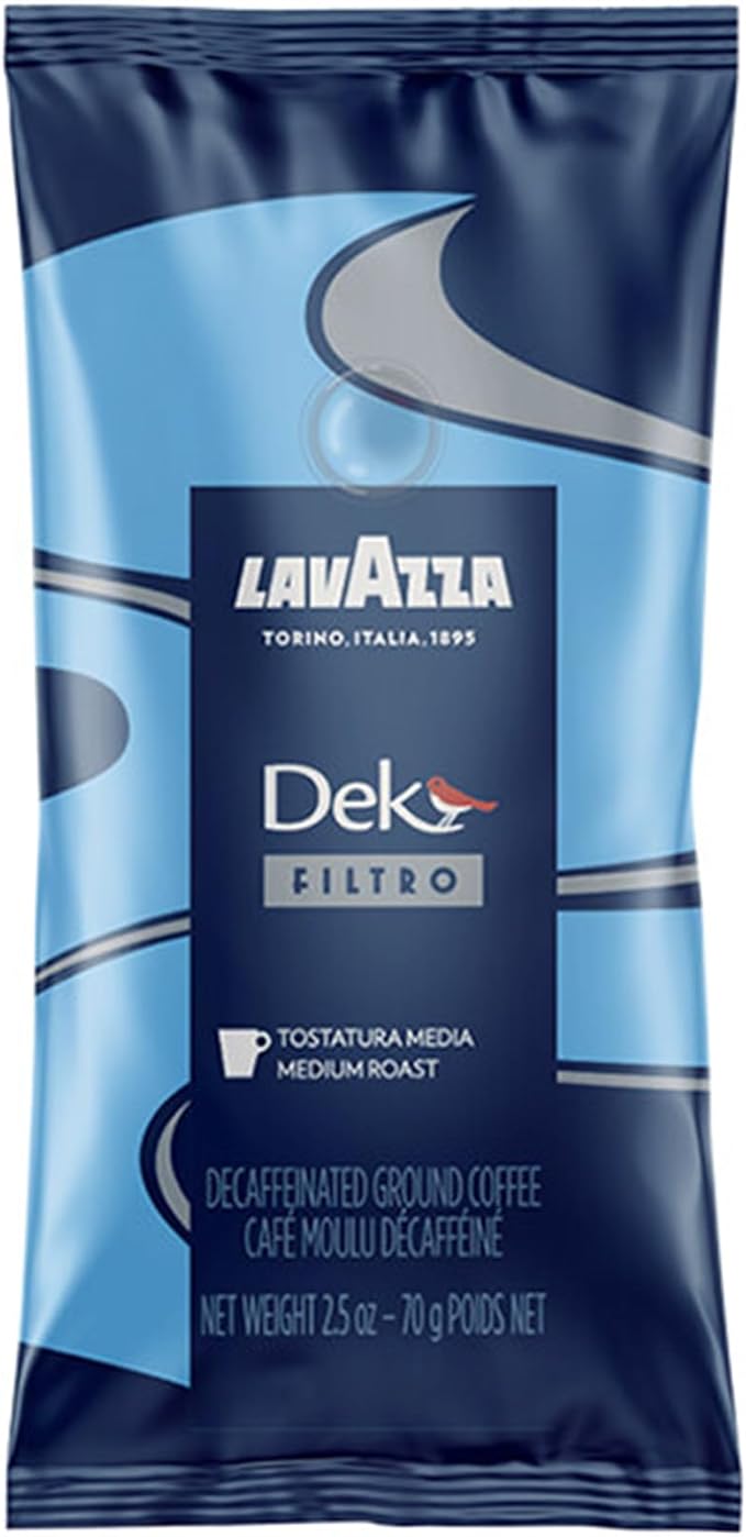 DEK Filtro Decaf Coffee Packet 2.5 oz. - 18/Pieces WS-110LVCDEKDCF-NPF