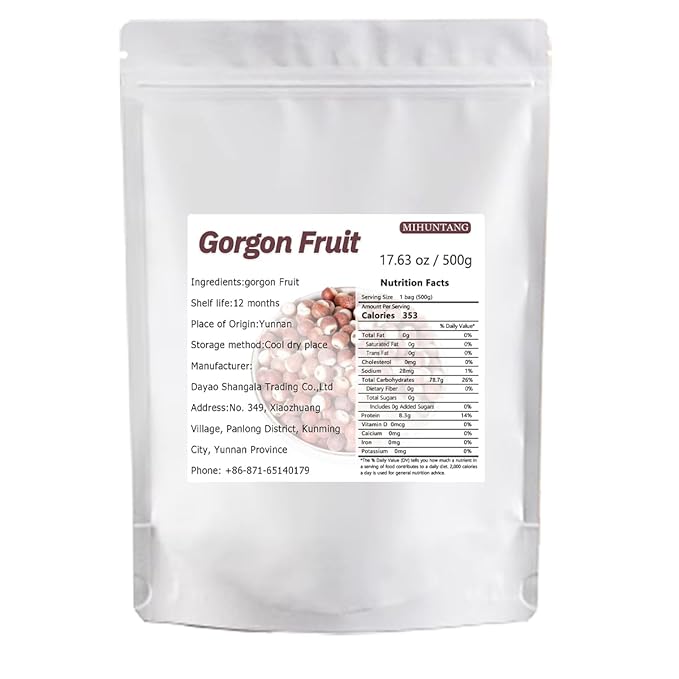 Gorgon Fruit 17.6oz Dried Gorgon Qian Shi