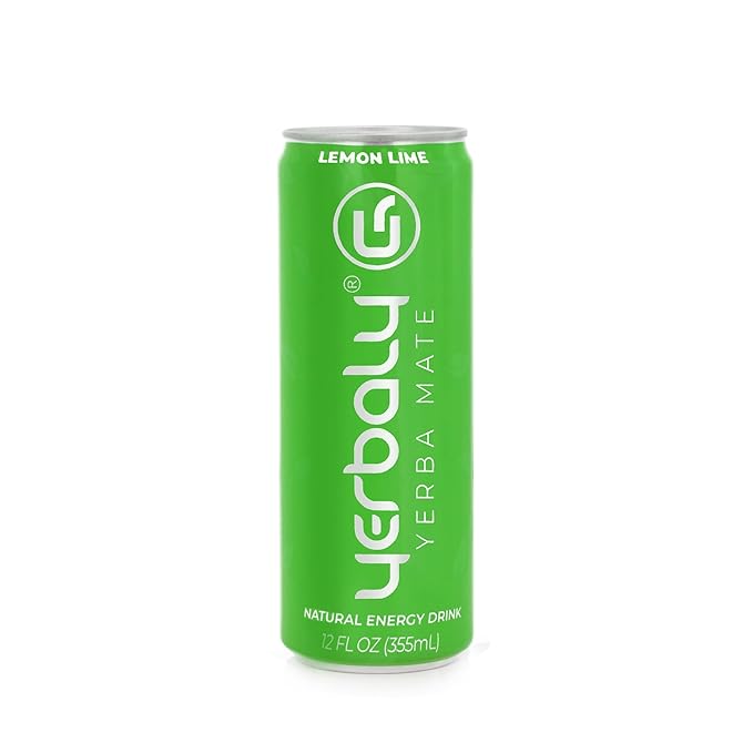 Yerbaly Lemon Lime Natural Energy Drink