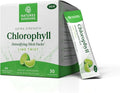 Nature's Sunshine Chlorophyll Stick Packs: Supercharge Your Detox and Boost Gut Health in Convenient Delicious Stick Packs (Lime Twist)
