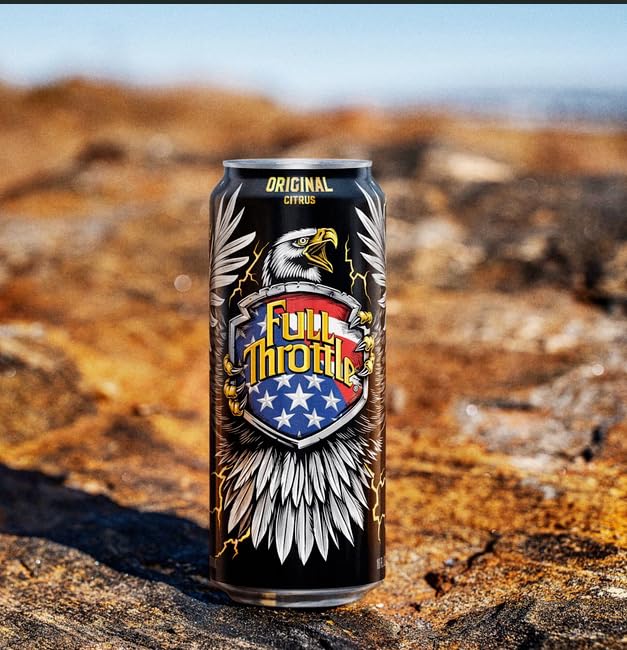 B4Y Full Throttle Citrus 16 Oz Can (24-pack)
