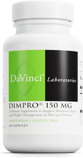 DAVINCI Labs DIMPro 150mg - Helps Support Hormonal Balance Estrogen Metabolism &amp More with DIM* - Gluten-Free - 60 Capsules (60 Servings)