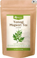 Onkatsu Farm Japanese Mugwort Premium Tea Bags Tart Herbaceous Flavor Hot or Iced Caffeine Free 30 Total Tea Bags
