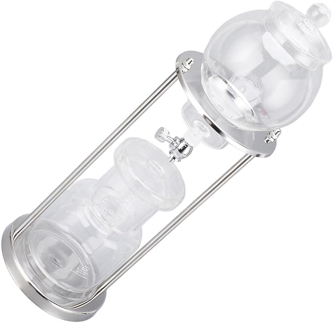 Panorgraphic 600ml Clear Cold Coffee Stainless Steel Stand DIY Home Kitchen