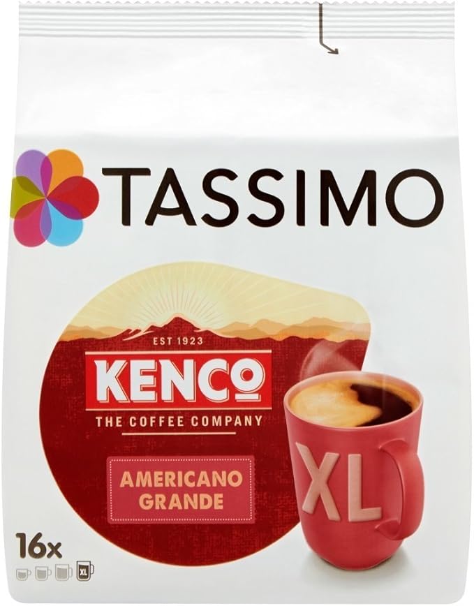 Kenco Classic Blend Coffee T-Discs for Tassimo Coffeemakers 16-Count Packages (Pack of 2) [Amazon Frustration-Free Packaging]