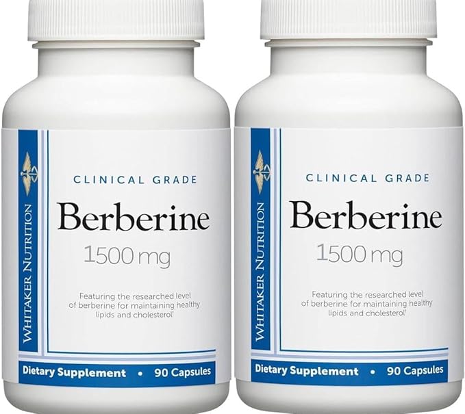 Dr. Whitaker Clinical Grade Berberine | 1500mg Per Daily Serving | 180 Count