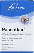 Pascoflair - Herbal Sleep Aid to Help Relieve Restlessness &amp Nervousness Calms The Mind to Help Support Healthy &amp Restful Sleep – 425 Mg of Passionflower Extract Per Tablet (30 Tablets)