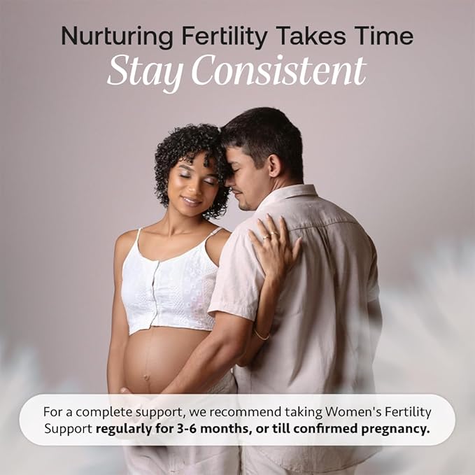 Freshly Moms Ayurvedic Fertility Supplements for Women | Support Ovulation | Conception for Women | Egg Quality | Maca Root Vitex &amp Vitamins | Vegan | 90 Capsules - OSH Wellness