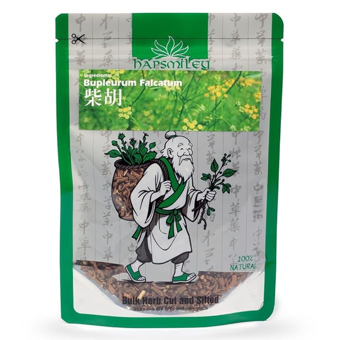 Hapsmiley Bupleurum (Chai Hu/柴胡/시호) Dried Bulk Herbs – 3.5oz (100g)