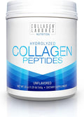 Pure Hydrolyzed Collagen Peptides (20 oz) – Unflavored Collagen Powder - Pasture-Raised Grass-Fed Keto &amp Paleo-Friendly – Kosher Non-GMO Gluten-Free – GMP Certified – Easy to Mix