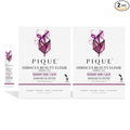 Pique Organic Hibiscus Tea Crystals - Powerful Antioxidants and Caffeine-Free Herbal Tea Real Egyptian Flower for Glowing Skin - 28 Single Serve Sticks (Pack of 2)