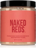 NAKED Reds Superfood Powder - Healthy Energizing Polyphenol Fruit Powder Mix No Fillers No Additives Vegan Non-GMO Gluten Free - 28 Servings