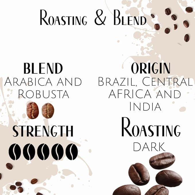 Saquella Bar Italia Gran Crema Espresso Coffee Beans 1kg (2.2 lb) | Authentic Italian Roast | Full-Bodied Velvety Crema &amp Rich Aroma | Perfect for Espresso Cappuccino &amp Latte