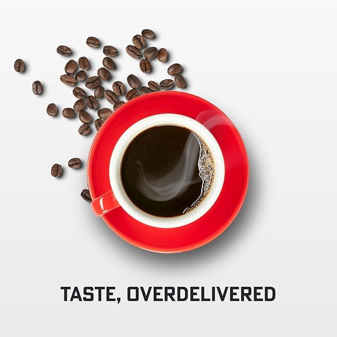 Eight O'Clock Coffee The Original Medium Roast Whole Bean Coffee 100% Arabica Sweet Fruity Balanced 11.5 Ounce (Pack of 6)