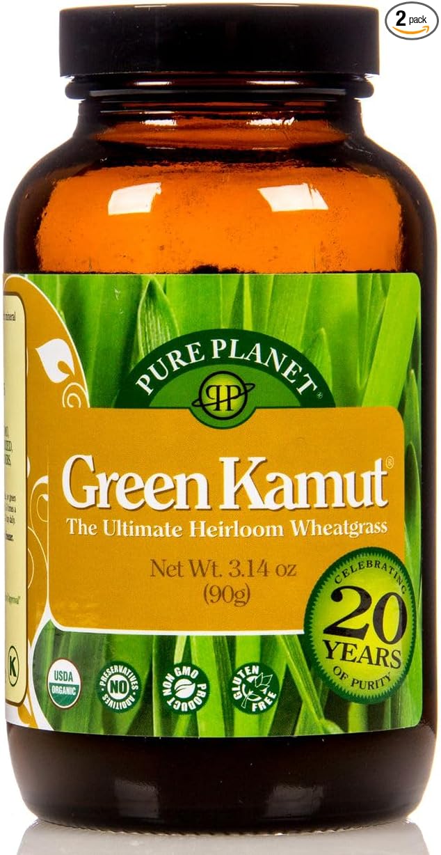 100% Organic Dried Green Kamut Juice