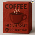 Classic Roast Coffee Medium Roast K-Cup Pods 100 Count