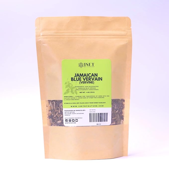 Jamaican Blue Vervain Tea Loose Leaf Herb 4 oz