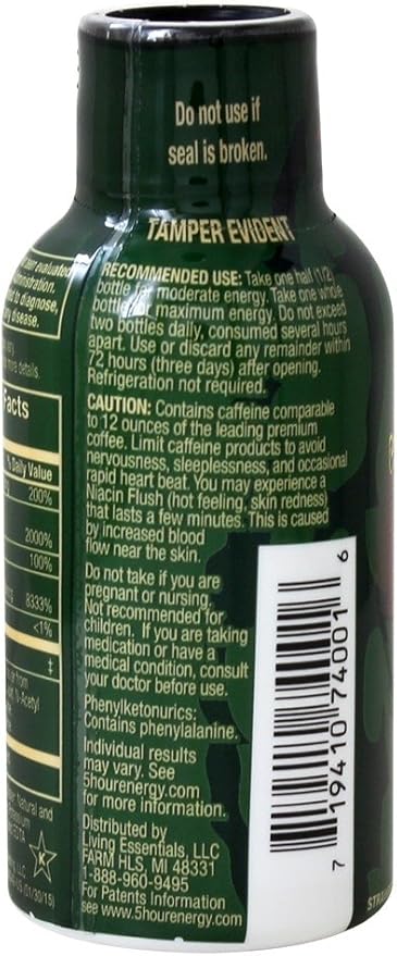 Living Essentials 5hr Strawberry Watermln 1 Count