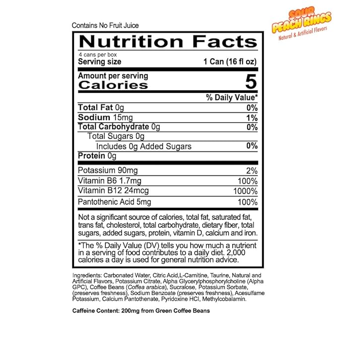 REDCON1 Energy Drink - 200mg Caffeine Drink with Zero Sugar L-Carnitine &amp Taurine - High Performance Energy Drinks with Nootropics - Variety Pack 16 Fl oz (12 Pack)