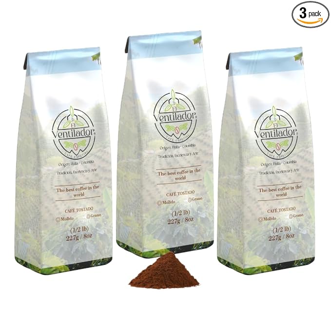 Colombian Coffee Specialty: Bourbon Rosado 227g 8onz Ground – Medium Roast