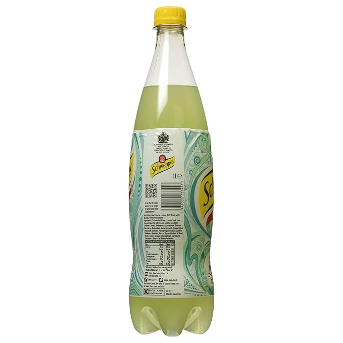 Schweppes Bitter Lemon 1 liter (3 Pack)