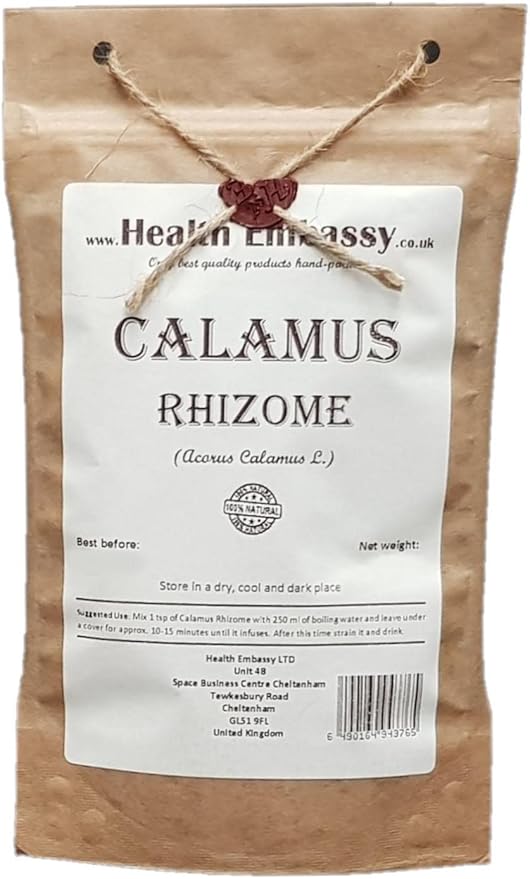 Health Embassy Calamus Rhizome | Acorus Calamus L | Herbal Tea (100g)