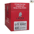 Lacas Coffee Original City Roast Single Serve Cups Compatible with K-Cup Brewers 48 Count