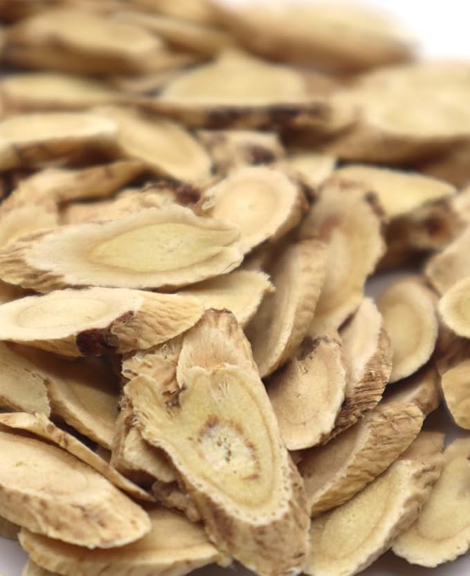 TPL Organic Astragalus Root C/S - Dried Cut and Sifted - Premium Quality 8 Oz Pack