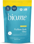 Psyllium Husk Fiber Powder (6g Per Serving) for Digestive Health &amp Bloating Relief Sugar Free Lemonade Prebiotic Insoluble &amp Soluble Fiber Powder Non-GMO Supplement Gluten Free - 30 Serving