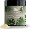 Chuga Grass Fed Colostrum &amp Collagen Peptides 60 Servings | Enhances Hair &amp Nails | Glowing Skin | Gut Wall Strengthening