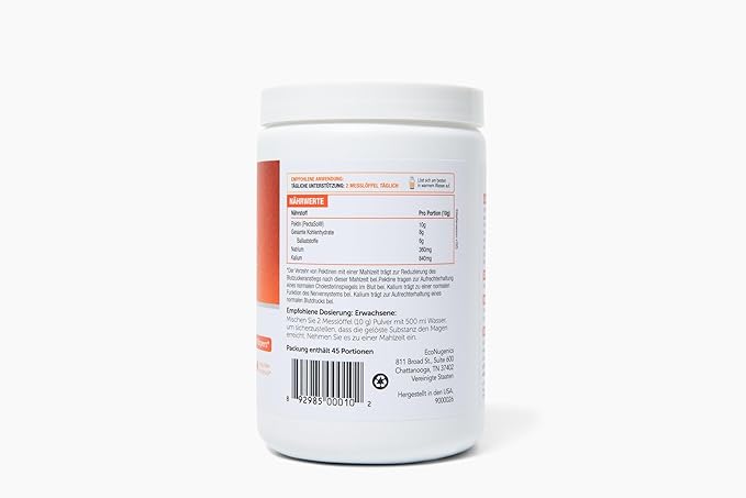 PectaSol Modified Citrus Pectin – 454g Powder – Total-Body Health Supplement to Support the Heart Immune System Inflammation Response &amp Healthy Aging + Maintain Healthy Galectin-3 Levels