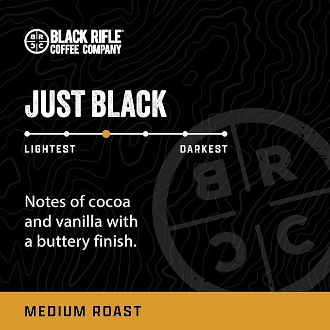 Black Rifle Coffee Company Medium Roast Ground Coffee Variety 2 Pack 18 OZ Bag