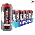 G Fuel Energy Drink Citrus Fruit Punch Sugar Free Beverage with 140mg Caffeine Daily Energy Boost with Focus Amino Vitamin + Antioxidants 16 oz Cans (Friday the 13th 12-Pack)