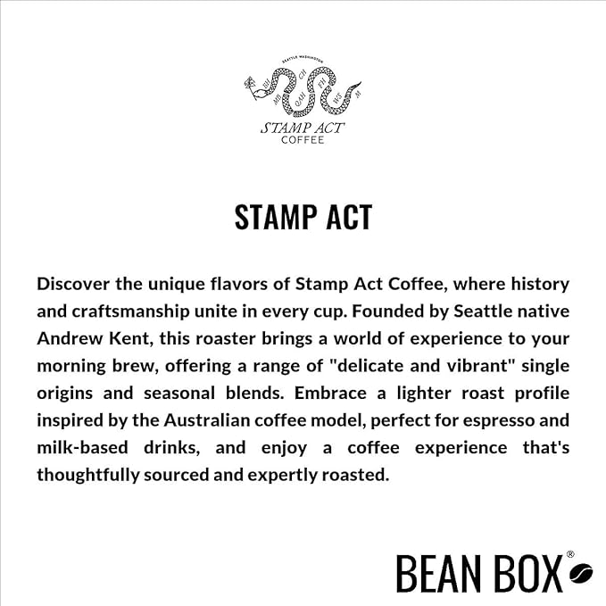 Milk Money - Roasted by Stamp Act - Whole Bean Coffee - 2 Pound Bag