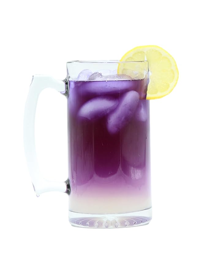 Wild Hibiscus Blue-Tee | 100% Pure Butterfly Pea Flower Tea (12 oz) | Caffeine-Free Herbal Tea | Naturally Vibrant Blue Color | Antioxidant-Rich Relaxing Herbal Infusion