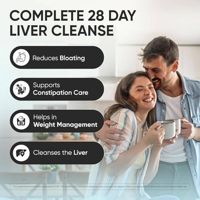 NAMHYA Liver Cleanse Tea with Harad Milk Thistle with goodness of Herbs 3.53 oz (50 Servings)