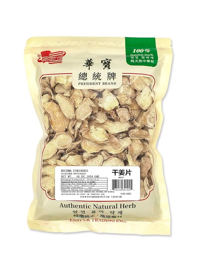 Sweet Post Dried Ginger Slices Ginger Tea 干姜片 16oz
