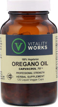 Vegan Oregano Oil 120 CT