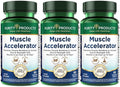 Purity Products Muscle Accelerator 650 mg Patented &amp Clinically Tested Muscle Accelerator Blend of Ayurvedic Herbal Extracts Promotes Strength Endurance + Muscle Growth - 60 Veg Caps (3)