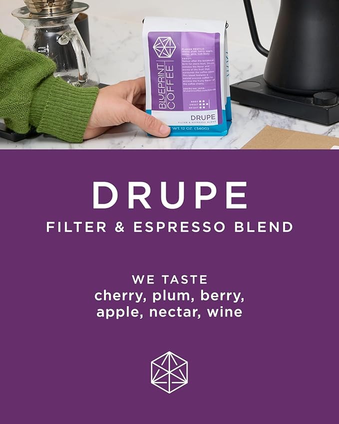 Blueprint Coffee Drupe Whole Bean Coffee 5lb
