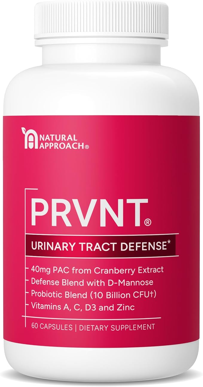 Urinary Tract Defense with Cranberry PAC D-Mannose Probiotics &amp Vitamins | UTI Avoidance &amp Bladder Support Supplement | Most Powerful Cranberry Pills for Women &amp Men | USA Manufactured |