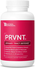Urinary Tract Defense with Cranberry PAC D-Mannose Probiotics &amp Vitamins | UTI Avoidance &amp Bladder Support Supplement | Most Powerful Cranberry Pills for Women &amp Men | USA Manufactured |