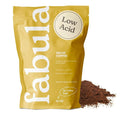 Fabula Low Acid Decaf Coffee Ground USDA Organic Coffee Medium Roast - Single Origin - Non-GMO - No Molds - Mycotoxins Pesticides Free Coffee - 12 Oz