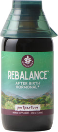 WishGarden Herbs ReBalance After Birth Hormonal - Plant-Based Herbal Supplement with Vitex Berry &amp Motherwort Supports Healthy Postpartum Hormone Levels and Postnatal Hormone Balance 4oz