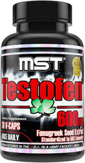 MST Testofen Fenugreek Seed Extract Standardized to 50% Fenuside™ 600mg 30 Count BSCG Certified Drug Free