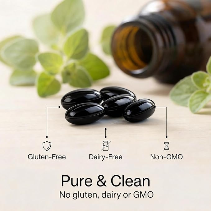 Purely Nutrient Ethiopian Black Seed OilNon-GMO Gluten-Free60 Count1pc
