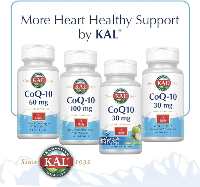 KAL Once Daily Red Yeast Rice 60 Tabs