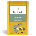 Tea Forte Sencha Premium Loose Leaf Caffeinated Green Tea Blend Canister Makes 35-50 Cups