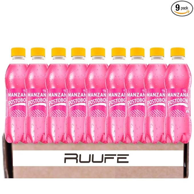Colombian Sodas (9 pack) Mix Postobon manzana soda colombiana Gaseosa postobon de manzana gaseosa manzana de postobon Colombian soda Gaseosa Colombiana soda Colombiana